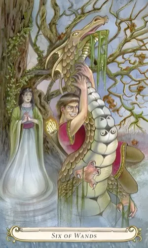 6 of Wands