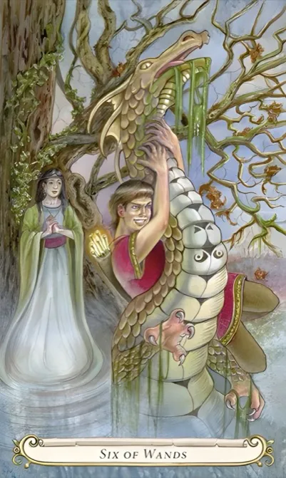 6 of Wands